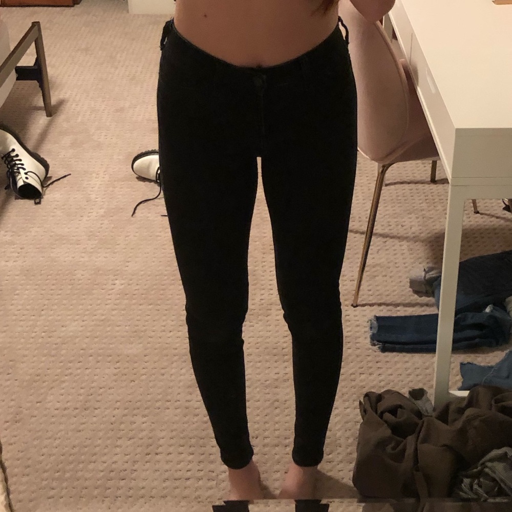 Hollister high rise super skinny jeans